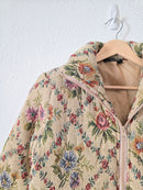 Floral Zip Up Jacket (XS/S)