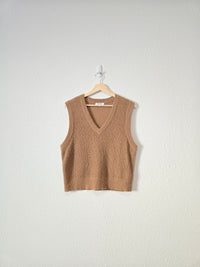 Madewell Camel Sweater Vest (XL)