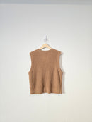 Madewell Camel Sweater Vest (XL)