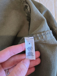 Aerie Green Button Up Jacket (M)