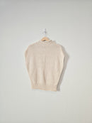 NEW Textured Mock Neck Sweater (S)