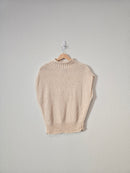 NEW Textured Mock Neck Sweater (S)