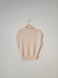 NEW Textured Mock Neck Sweater (S)