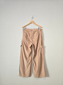 Corduroy Wide Leg Cargo Pants (14)