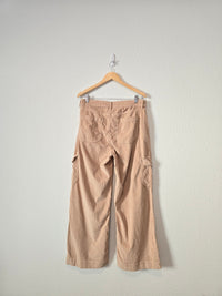 Corduroy Wide Leg Cargo Pants (14)
