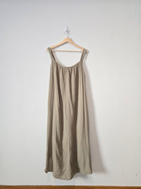 NEW Green Gauze Maxi Dress (XL)