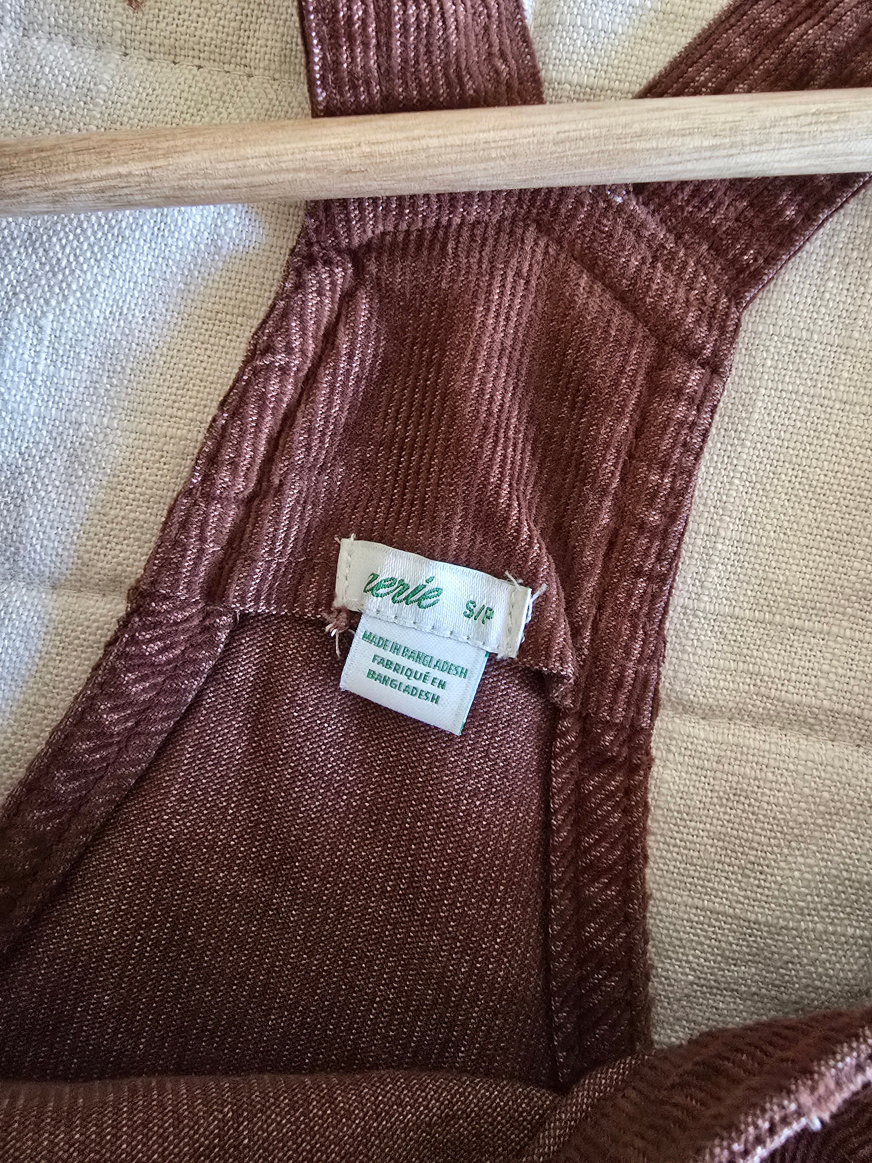 Aerie Corduroy Straight Overalls (S)