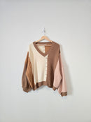 Altar'd State Colorblock Sweater (L)