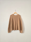 Quince Cotton Ribbed Sweater (XL)