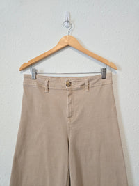 Neutral Wide Leg Jeans (28)