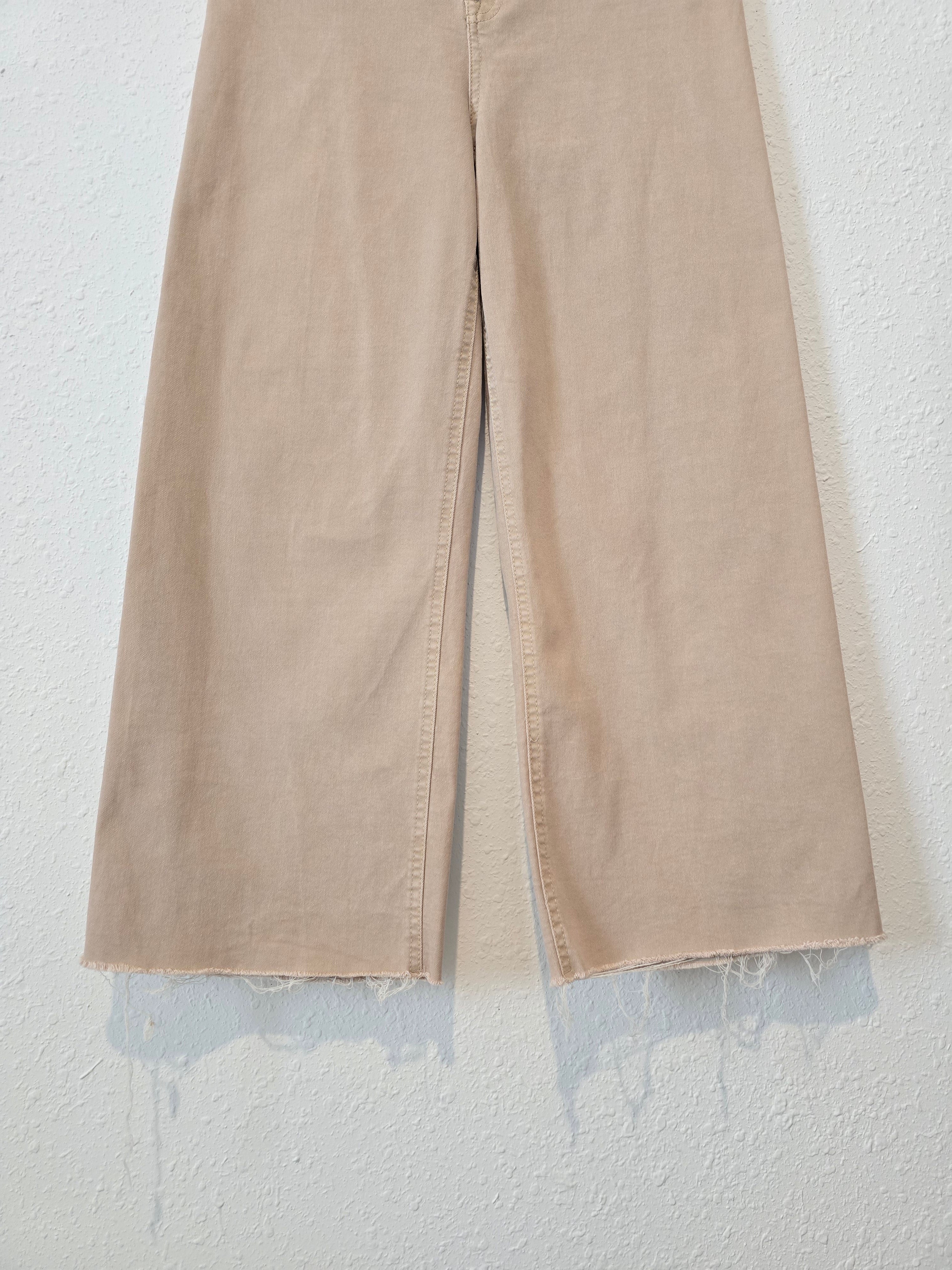 Neutral Wide Leg Jeans (28)