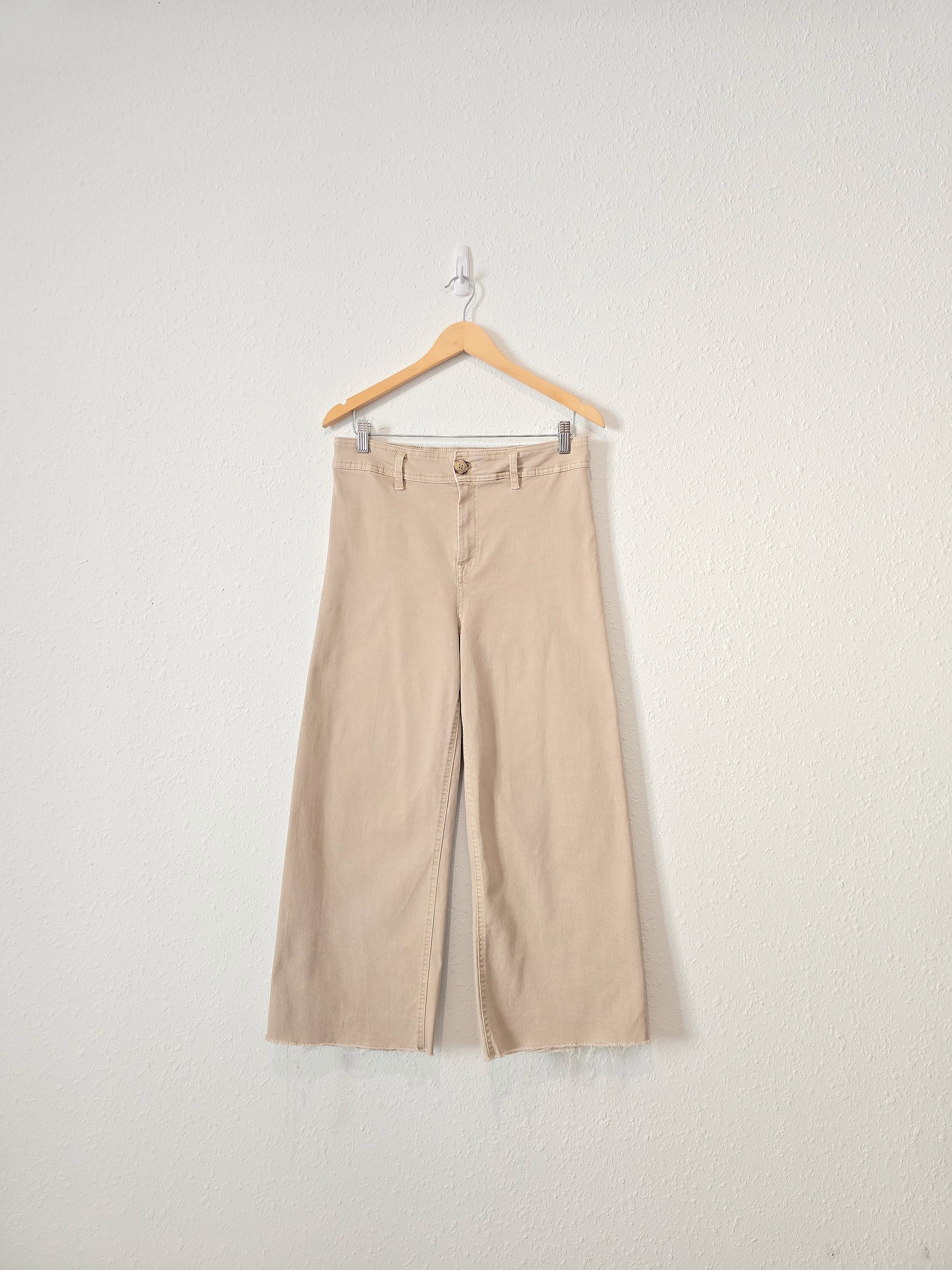 Neutral Wide Leg Jeans (28)