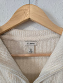 LL Bean Wool Knit Quarter Zip (XL)