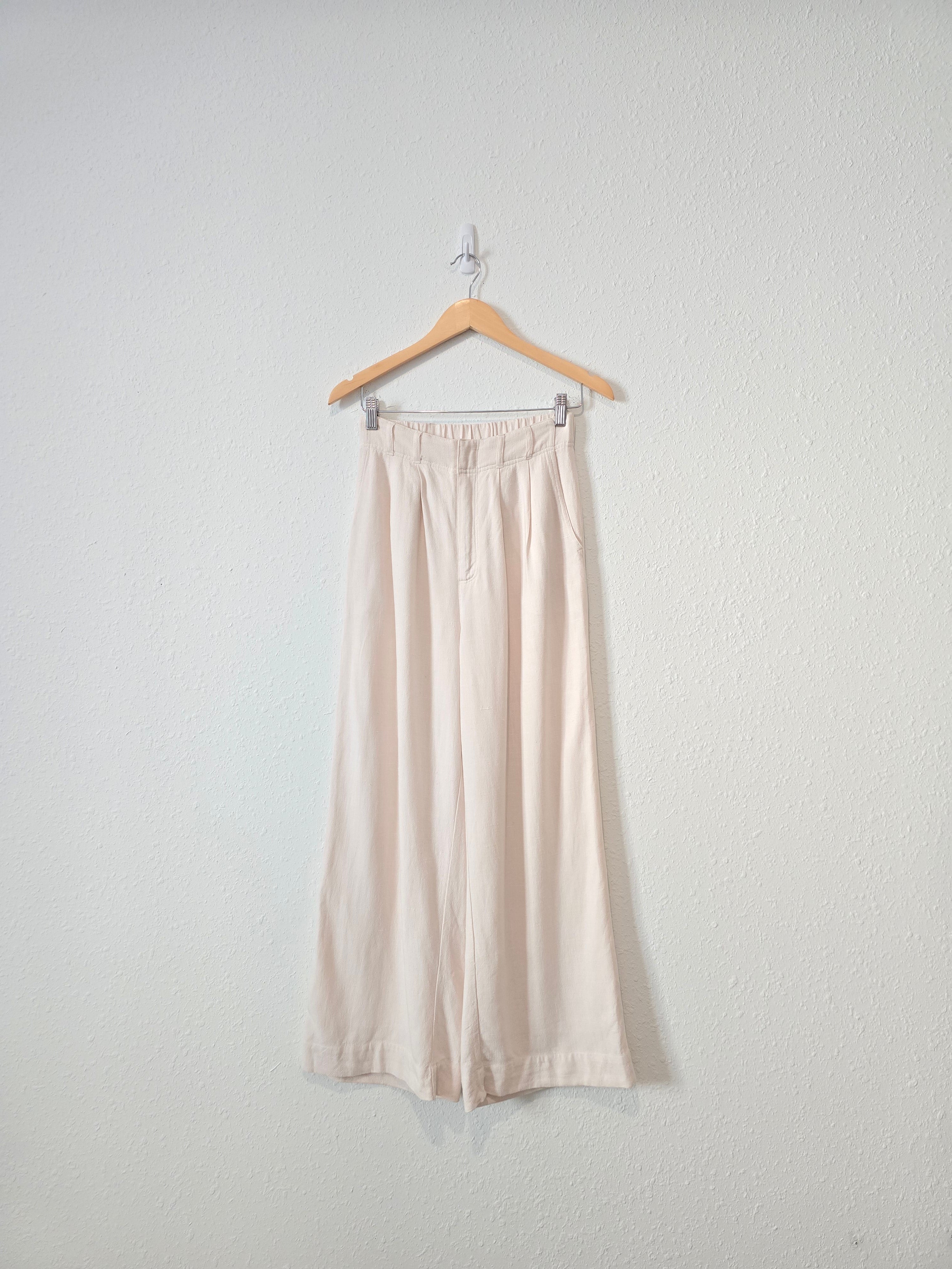 Z Supply Linen Wide Leg Pants (XS)