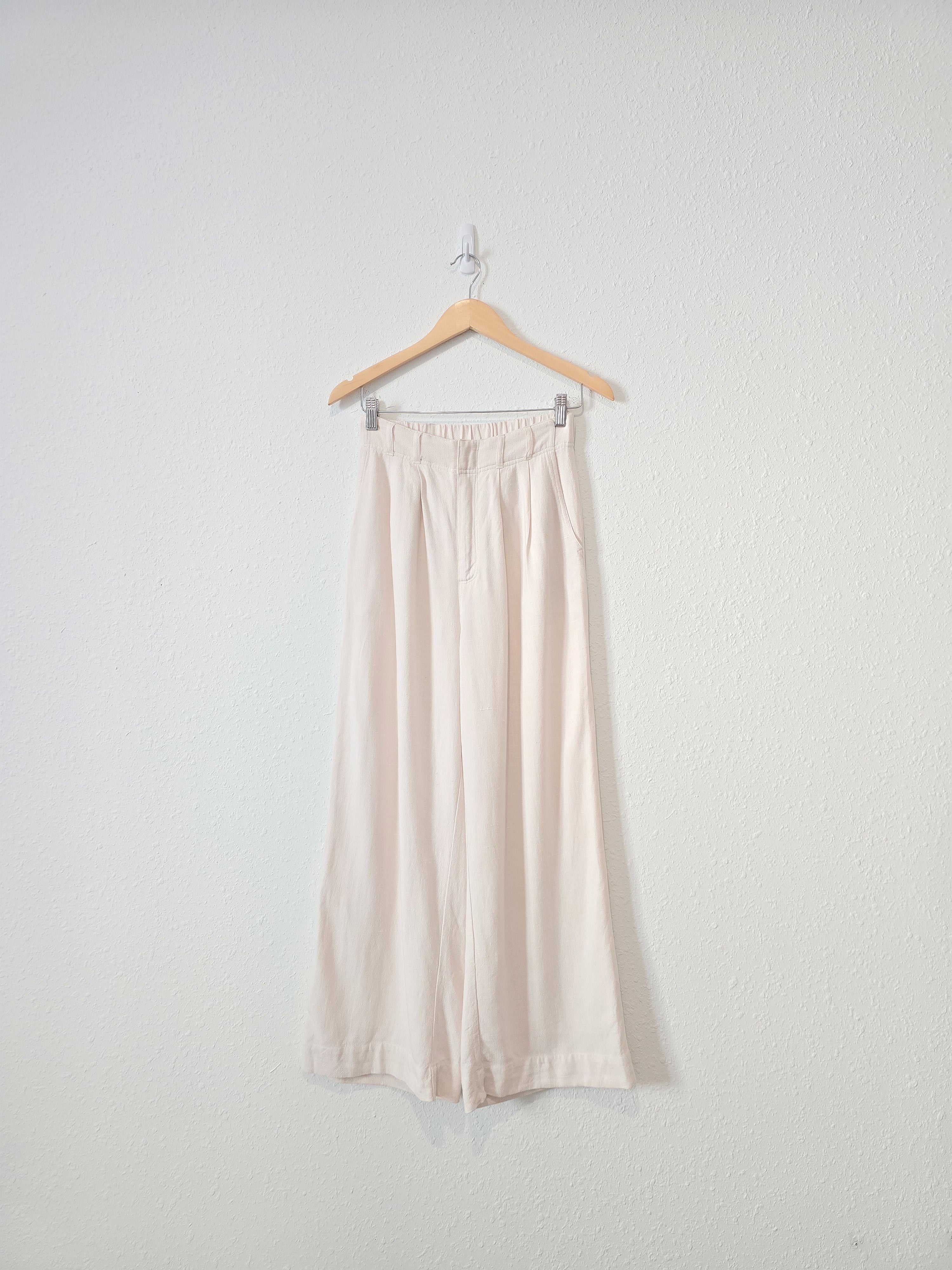 Z Supply Linen Wide Leg Pants (XS)