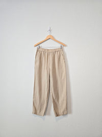 Quince Linen Straight Pants (S)