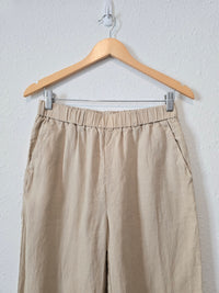 Quince Linen Straight Pants (S)