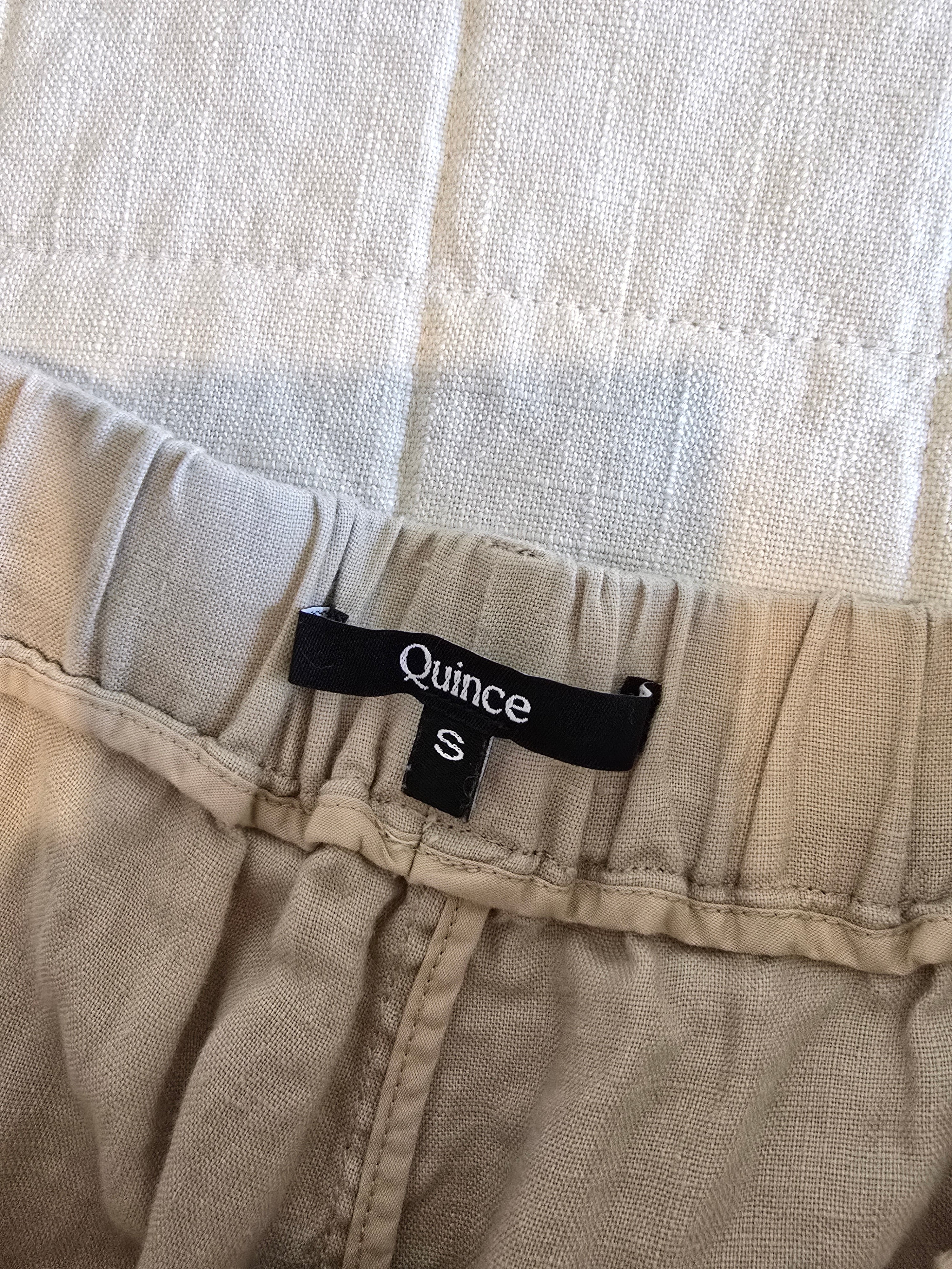 Quince Linen Straight Pants (S)