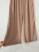 Umgee Linen Wide Leg Pants (L)