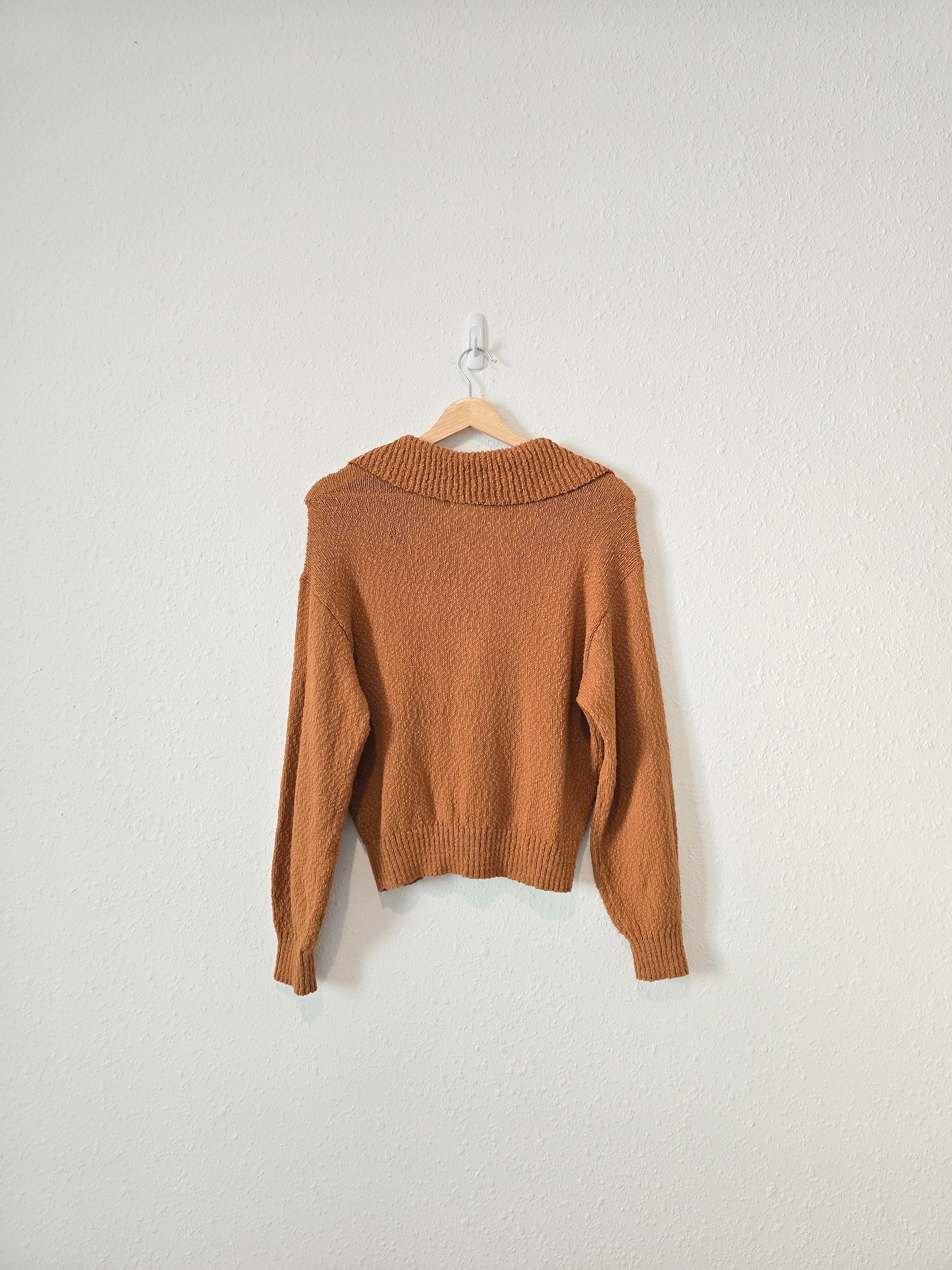 Anthropologie Collared Sweater (S)