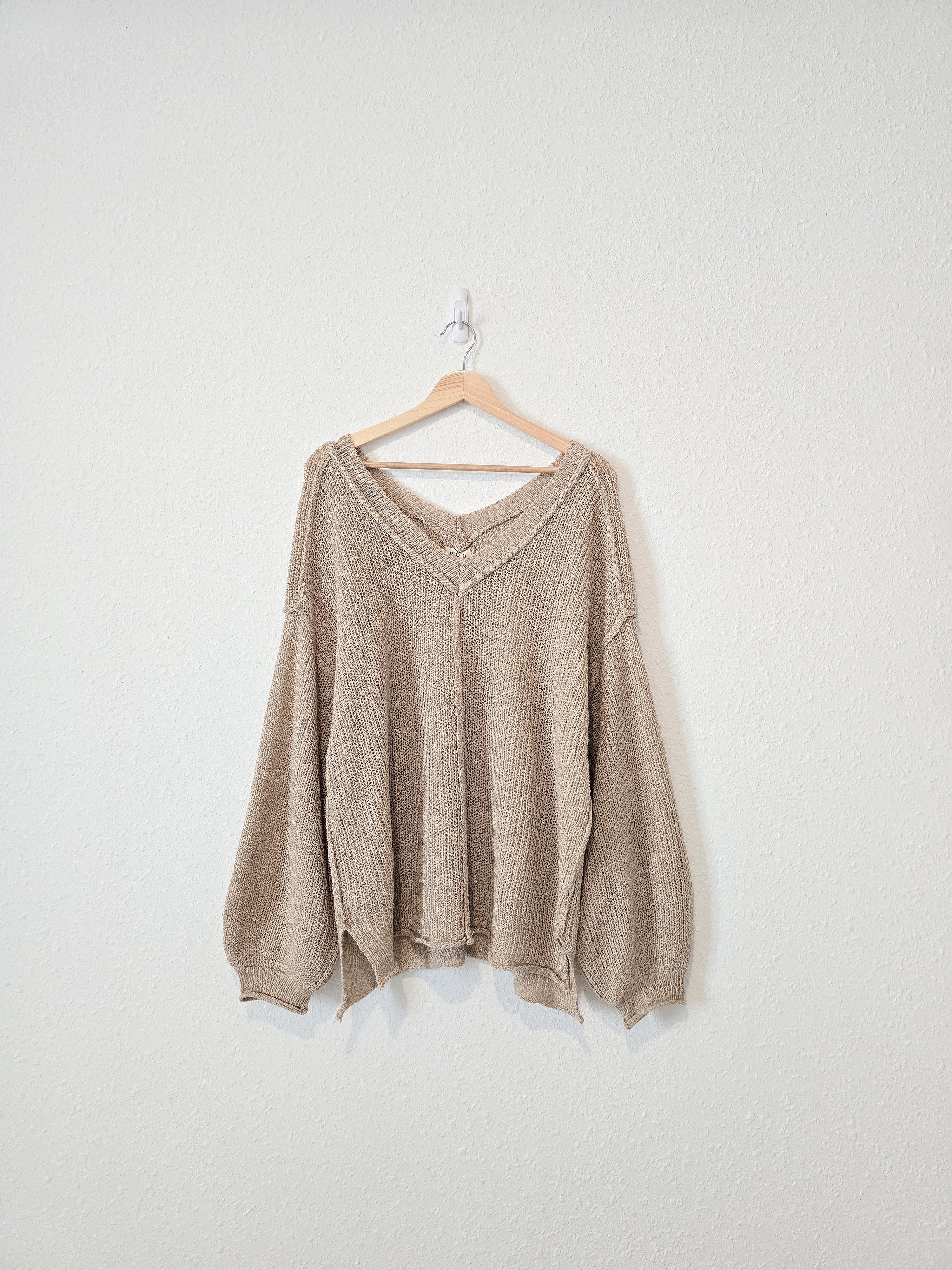 POL Oversized Knit Sweater (L)