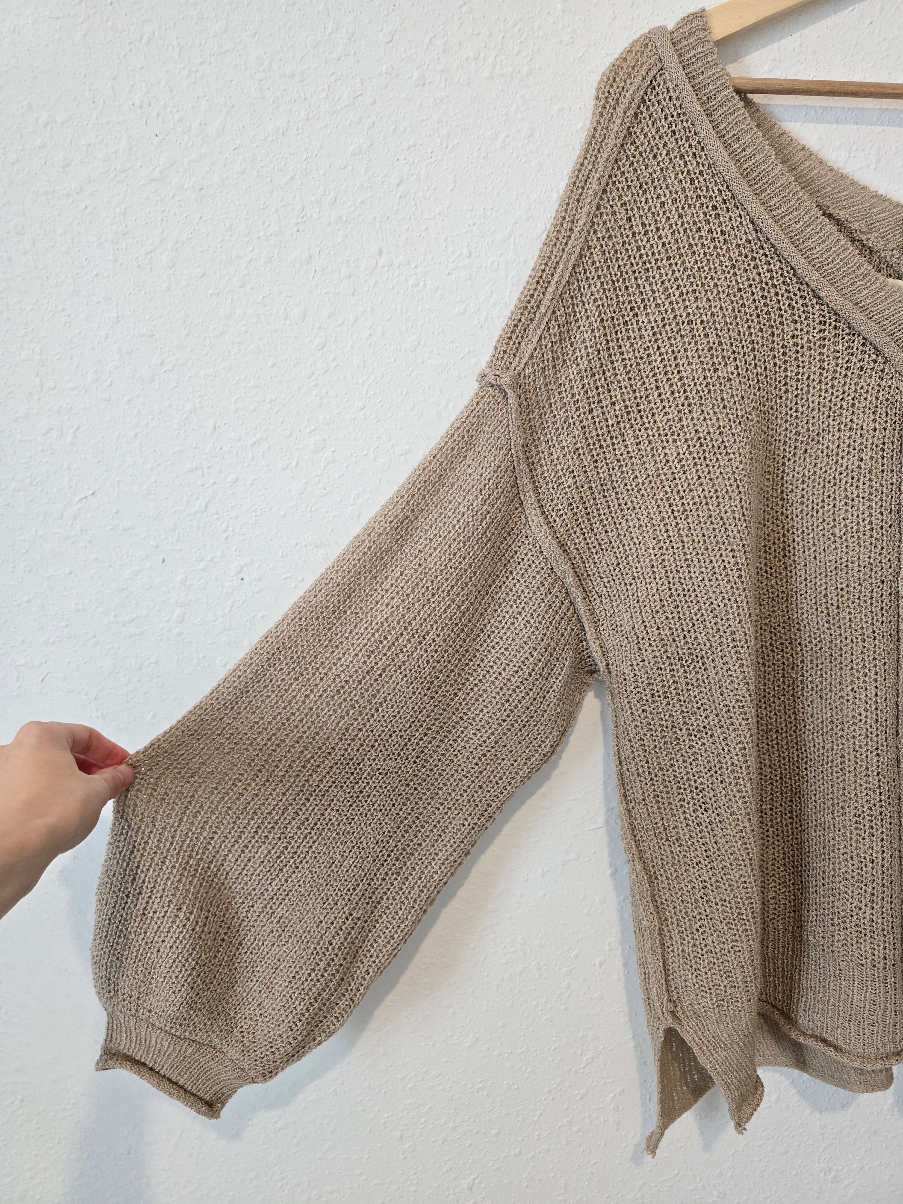 POL Oversized Knit Sweater (L)