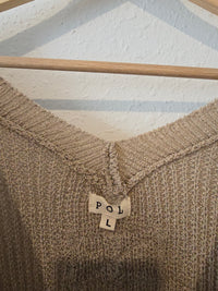 POL Oversized Knit Sweater (L)