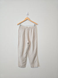 Madewell Linen Straight Pants (S)