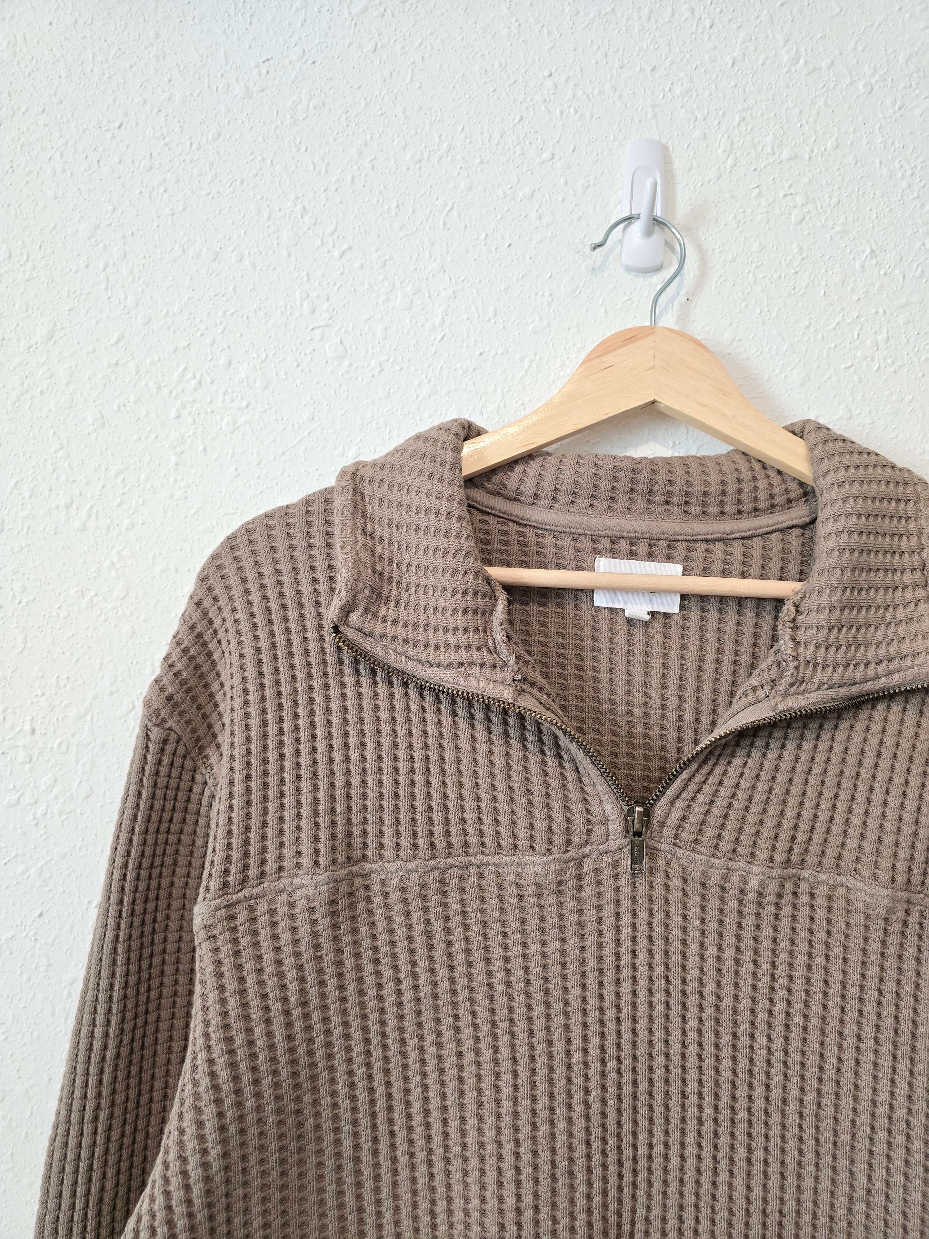 Mate Waffle Quarter Zip (S)