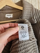 Mate Waffle Quarter Zip (S)