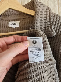 Mate Waffle Quarter Zip (S)