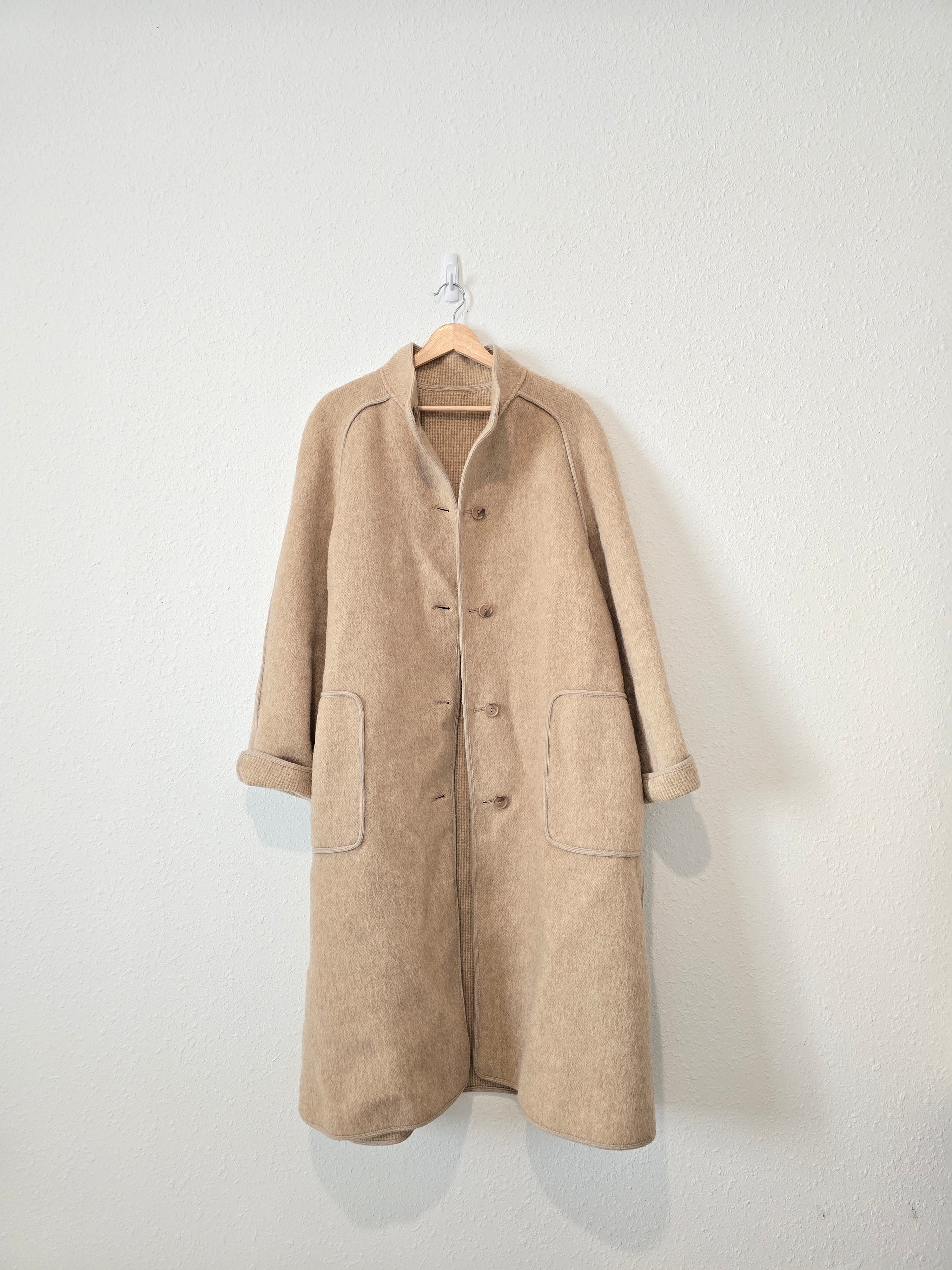 Long Reversible Peacoat (XL)