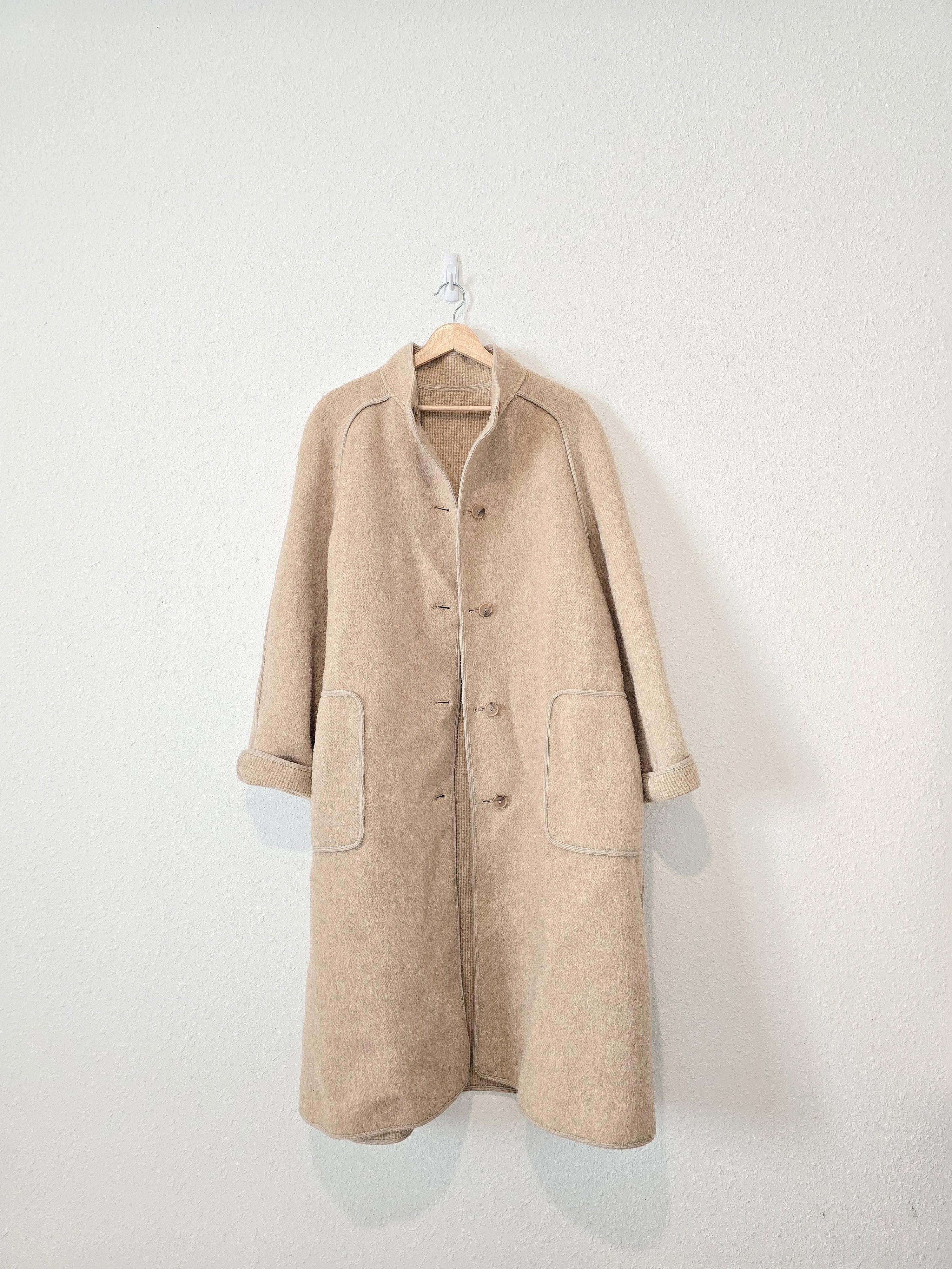 Long Reversible Peacoat (XL)