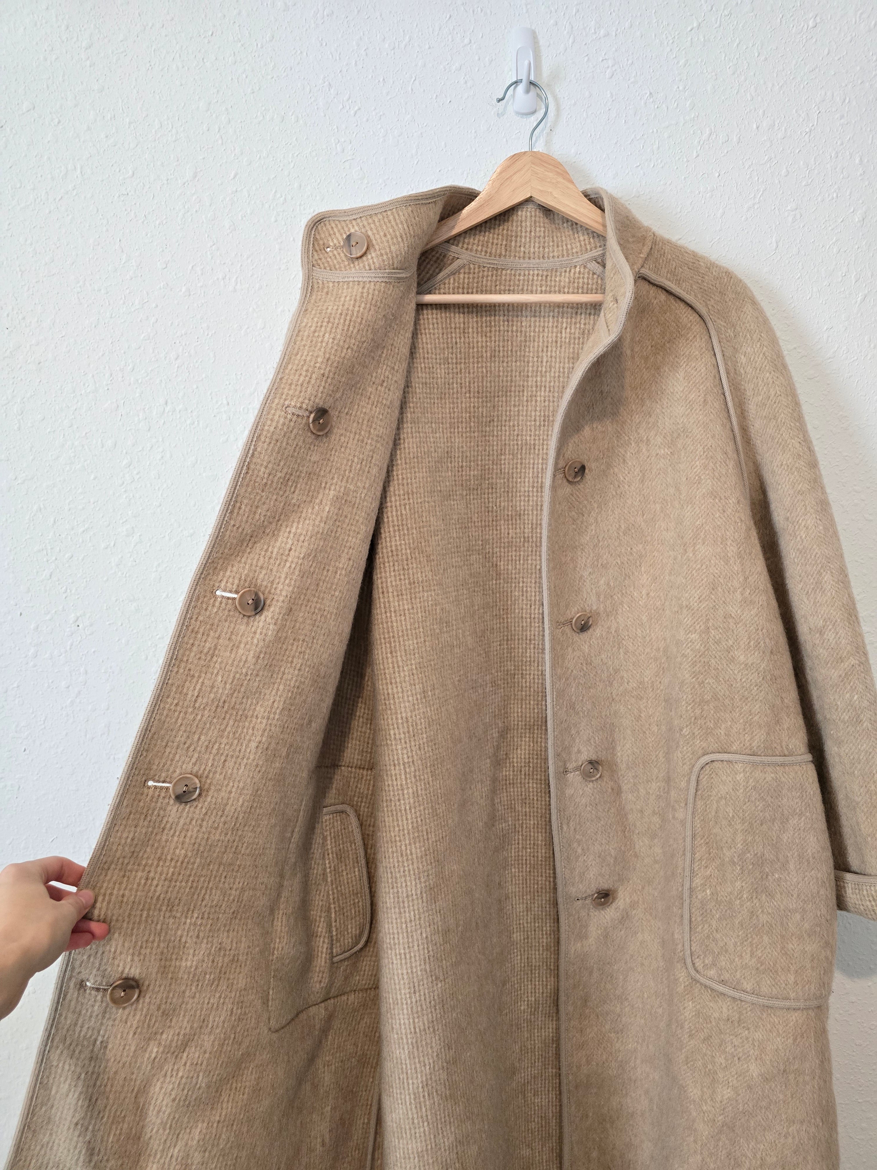 Long Reversible Peacoat (XL)