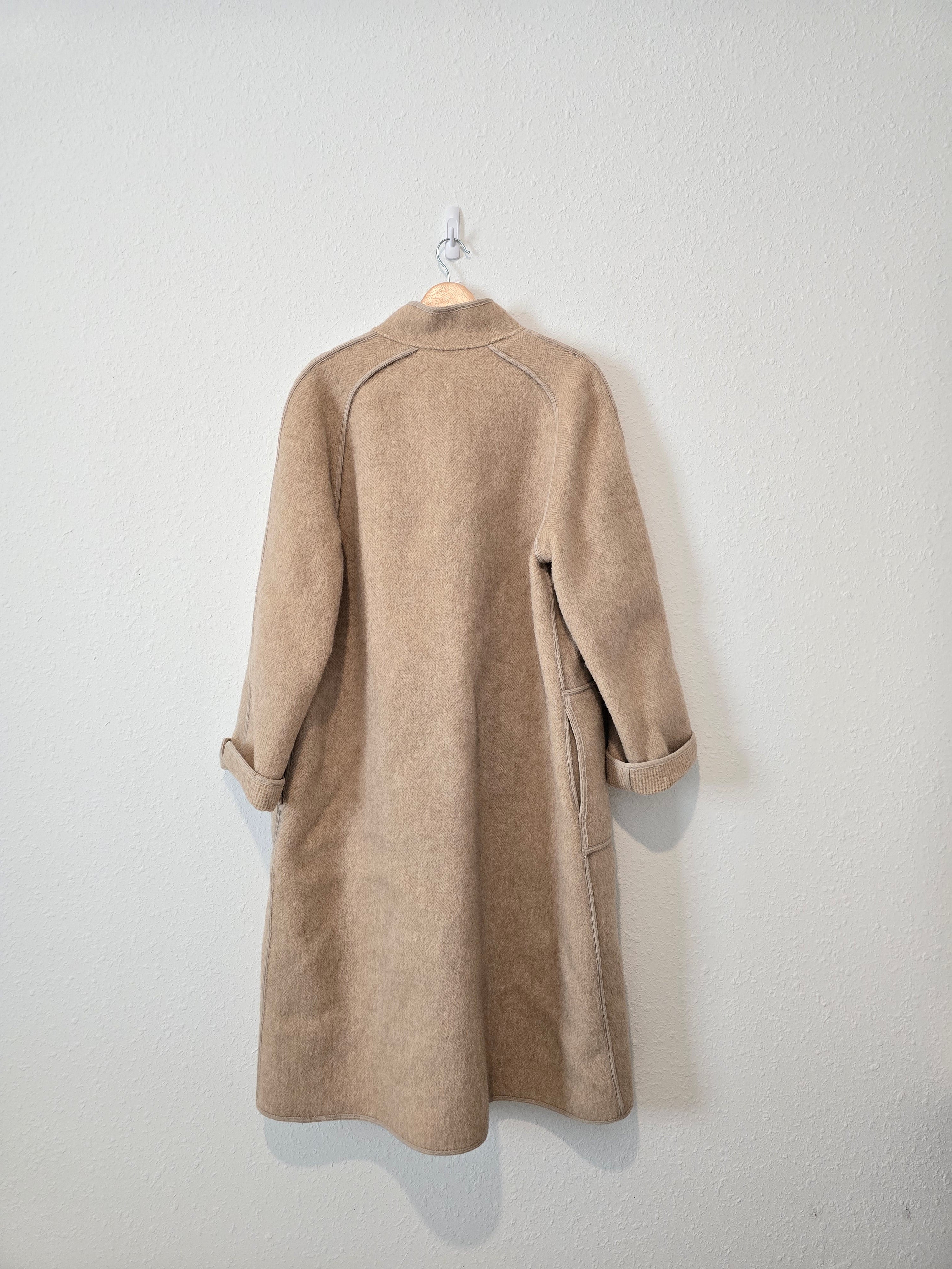 Long Reversible Peacoat (XL)