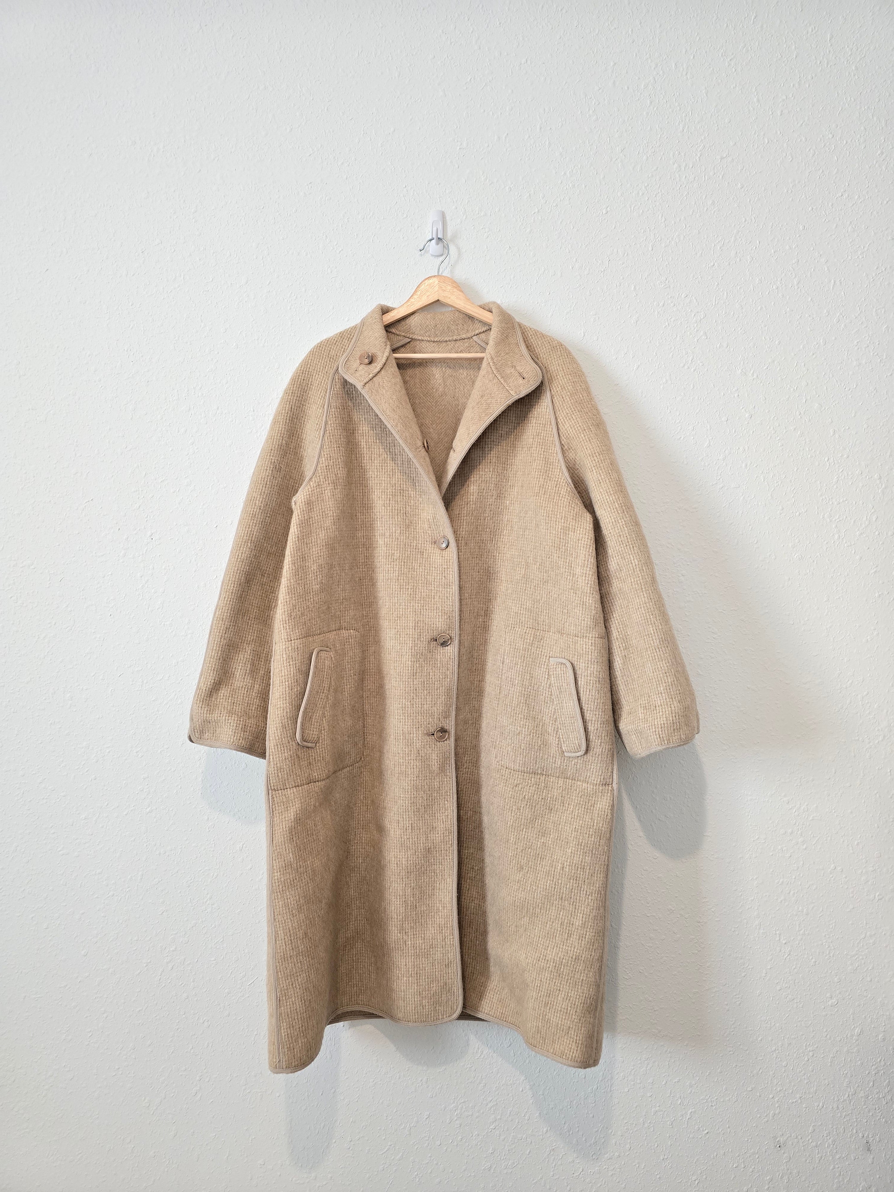 Long Reversible Peacoat (XL)