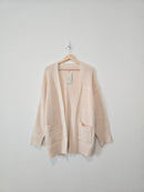 NEW Cream Textured Cardigan (M)