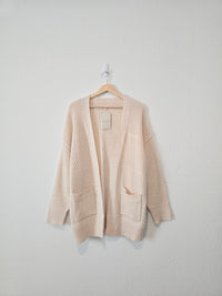 NEW Cream Textured Cardigan (M)