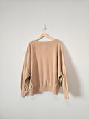 Cozy Oversized Fleece Sweatshirt (M)