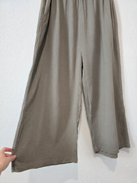 The Simple Folk Wide Leg Gauze Pants (XL)