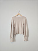Madewell Puff Sleeve Sweater (XL)