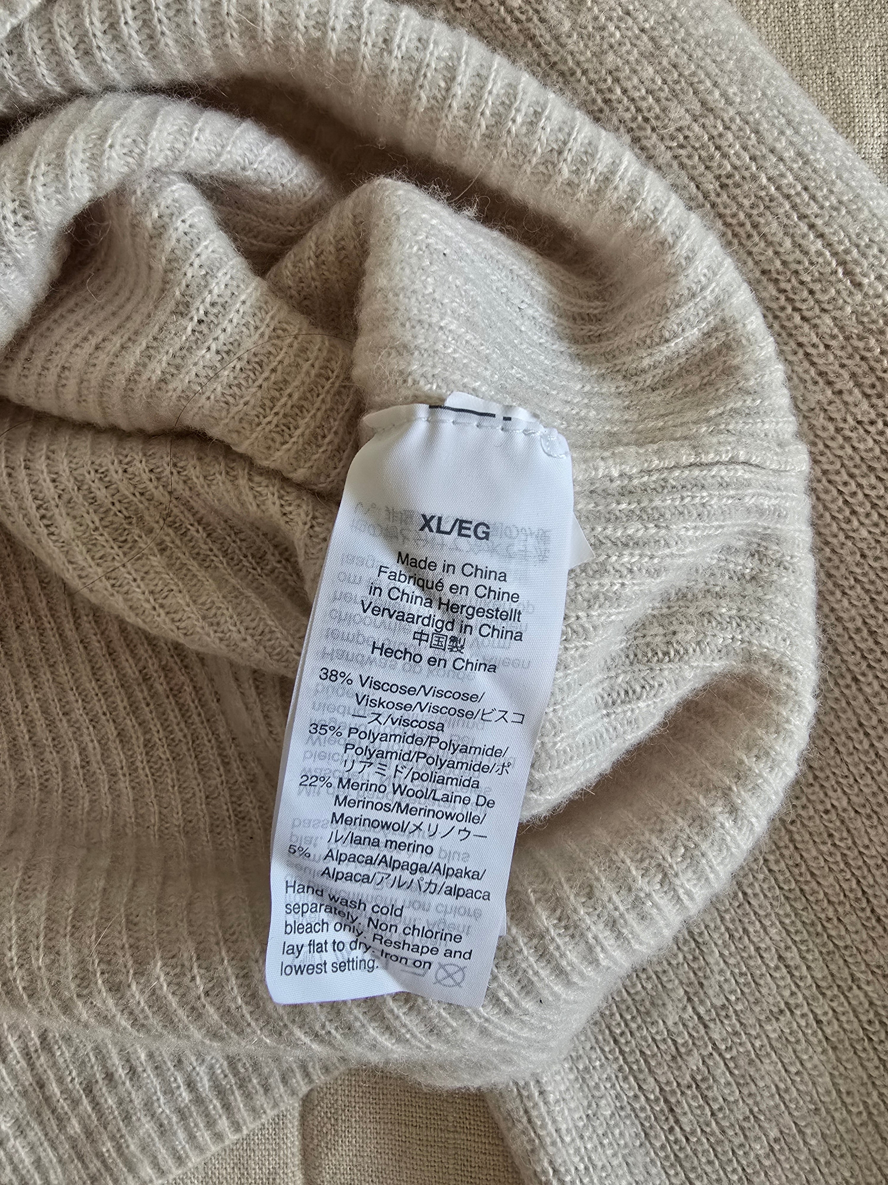Madewell Puff Sleeve Sweater (XL)
