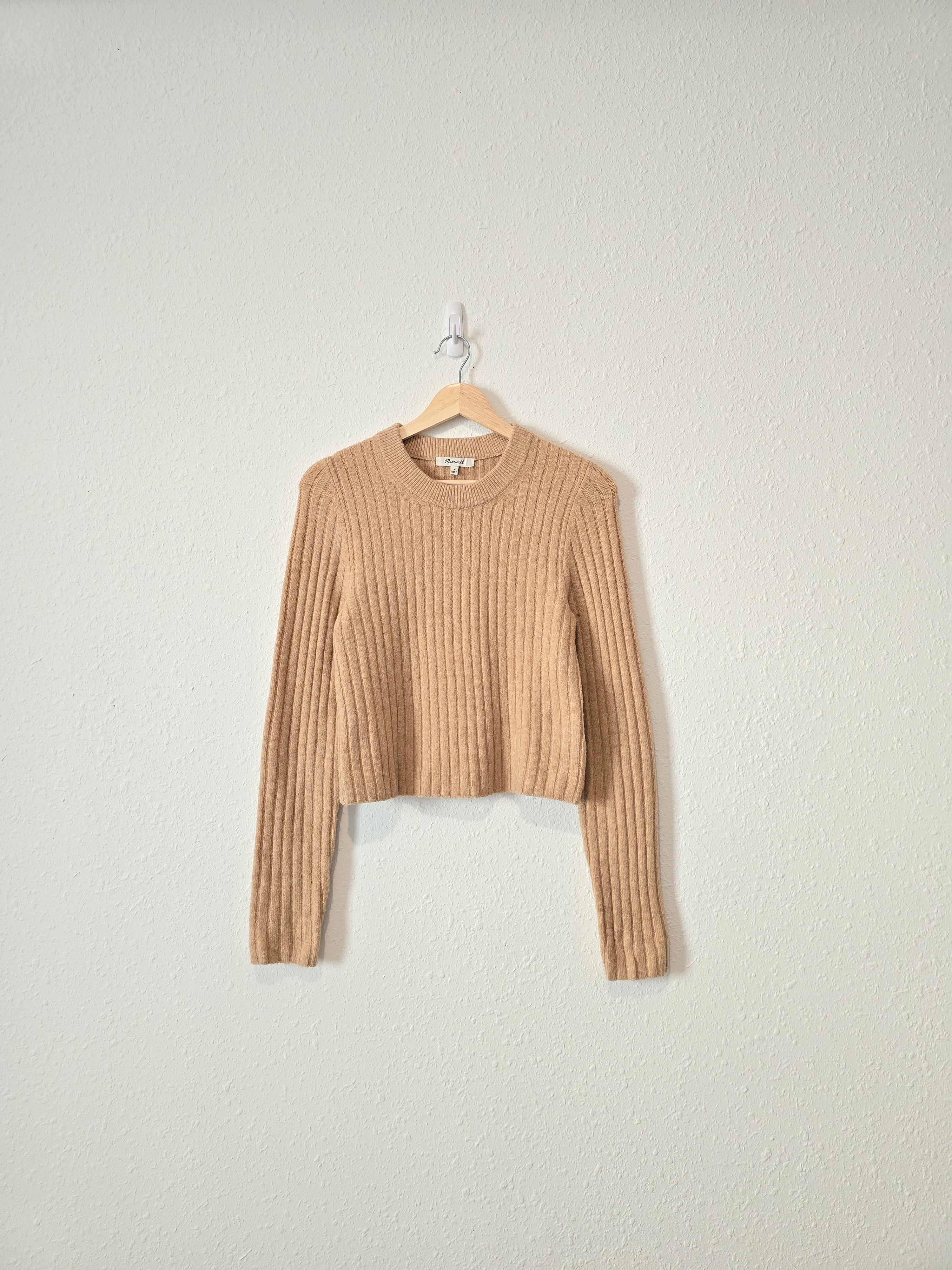 Madewell Crewneck Rib Sweater (M)