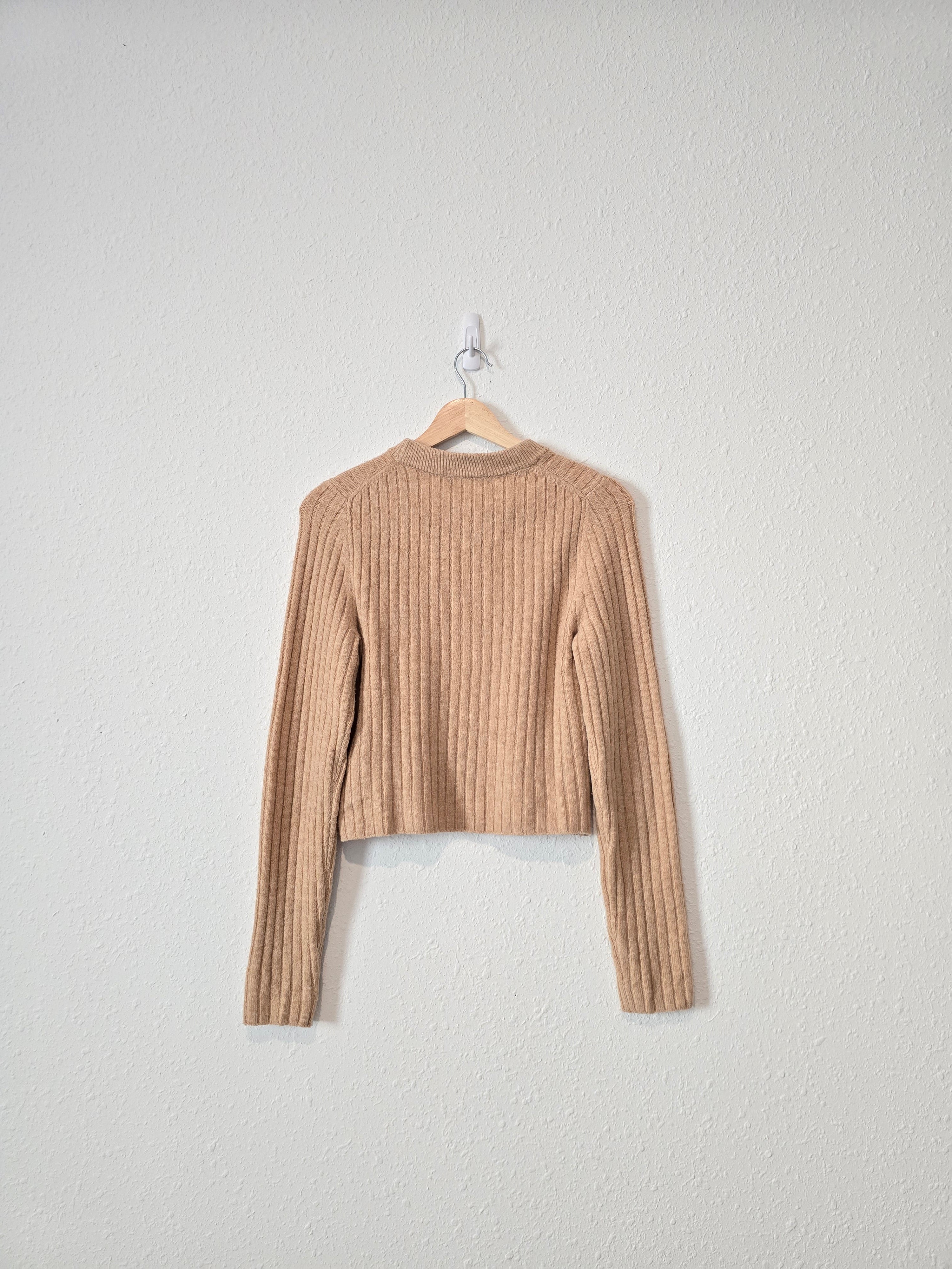 Madewell Crewneck Rib Sweater (M)