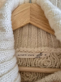 Altar'd State Cable Knit Sweater (XL)