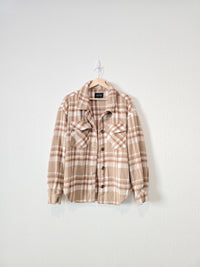 Oversized Plaid Shacket (M)