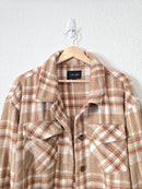 Oversized Plaid Shacket (M)