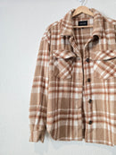 Oversized Plaid Shacket (M)