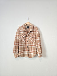 Oversized Plaid Shacket (M)