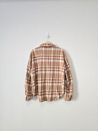 Oversized Plaid Shacket (M)